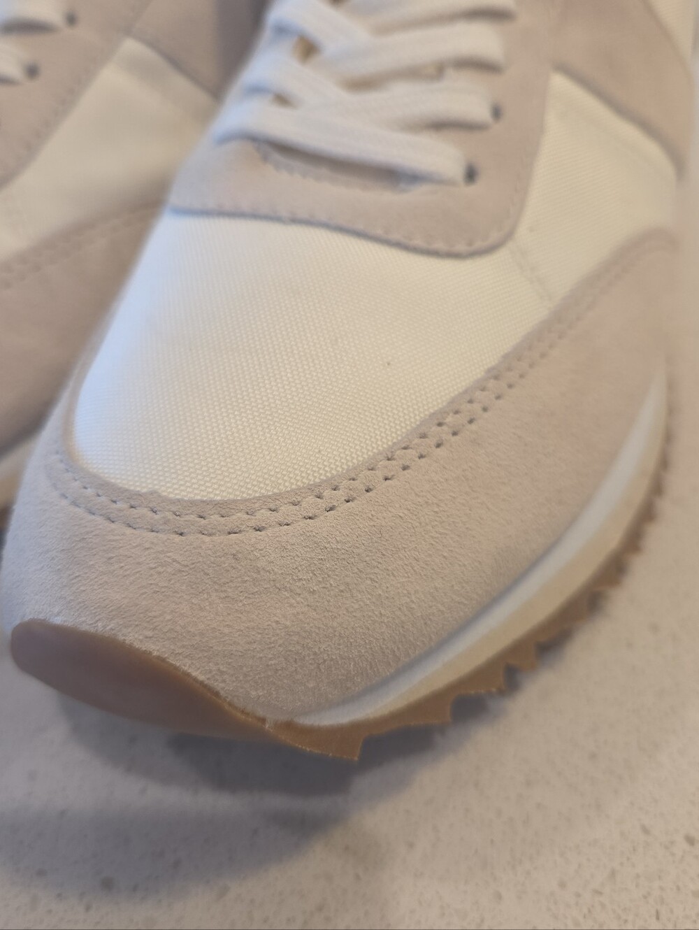 J CREW J.Crew trainers in metallic colorblock Mountain ivory gold - Picture 10 of 11